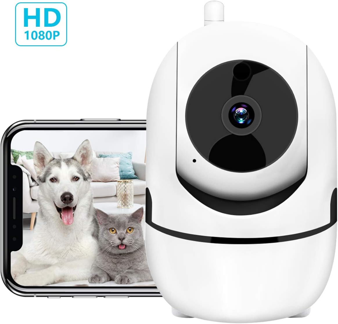 WiFi IP sigurnosna/dečija kamera 1080p (HD)