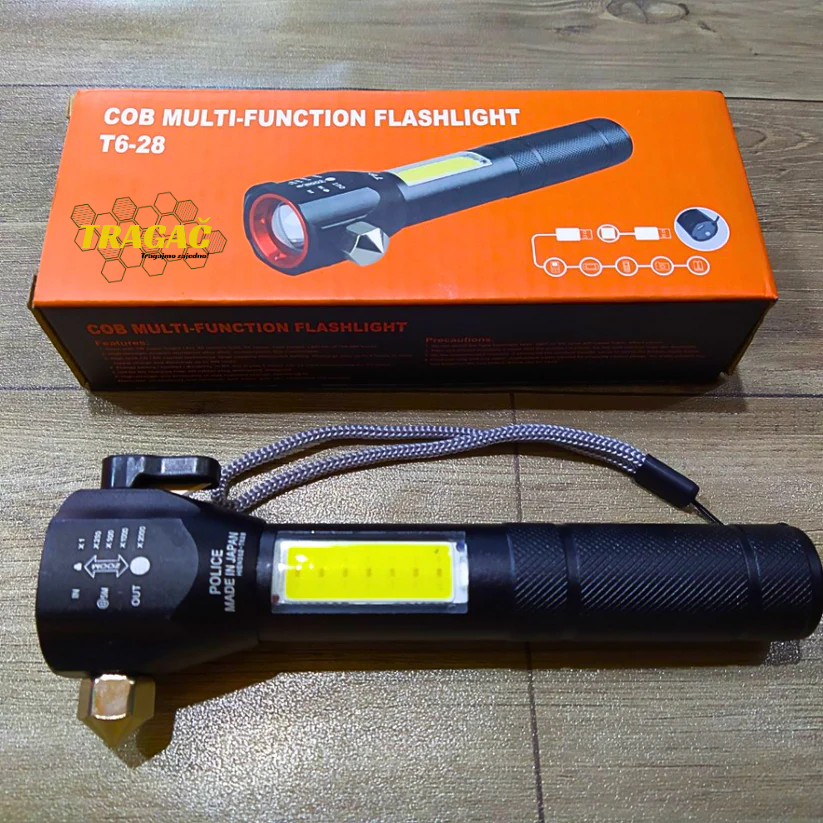 Multifunkcionalna čekic lampa 3 u 1