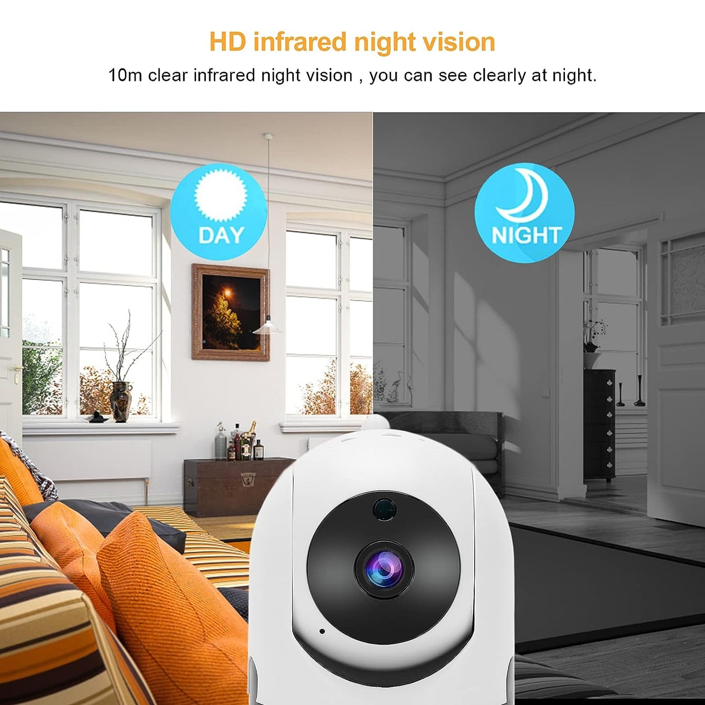 WiFi IP sigurnosna/dečija kamera 1080p (HD)