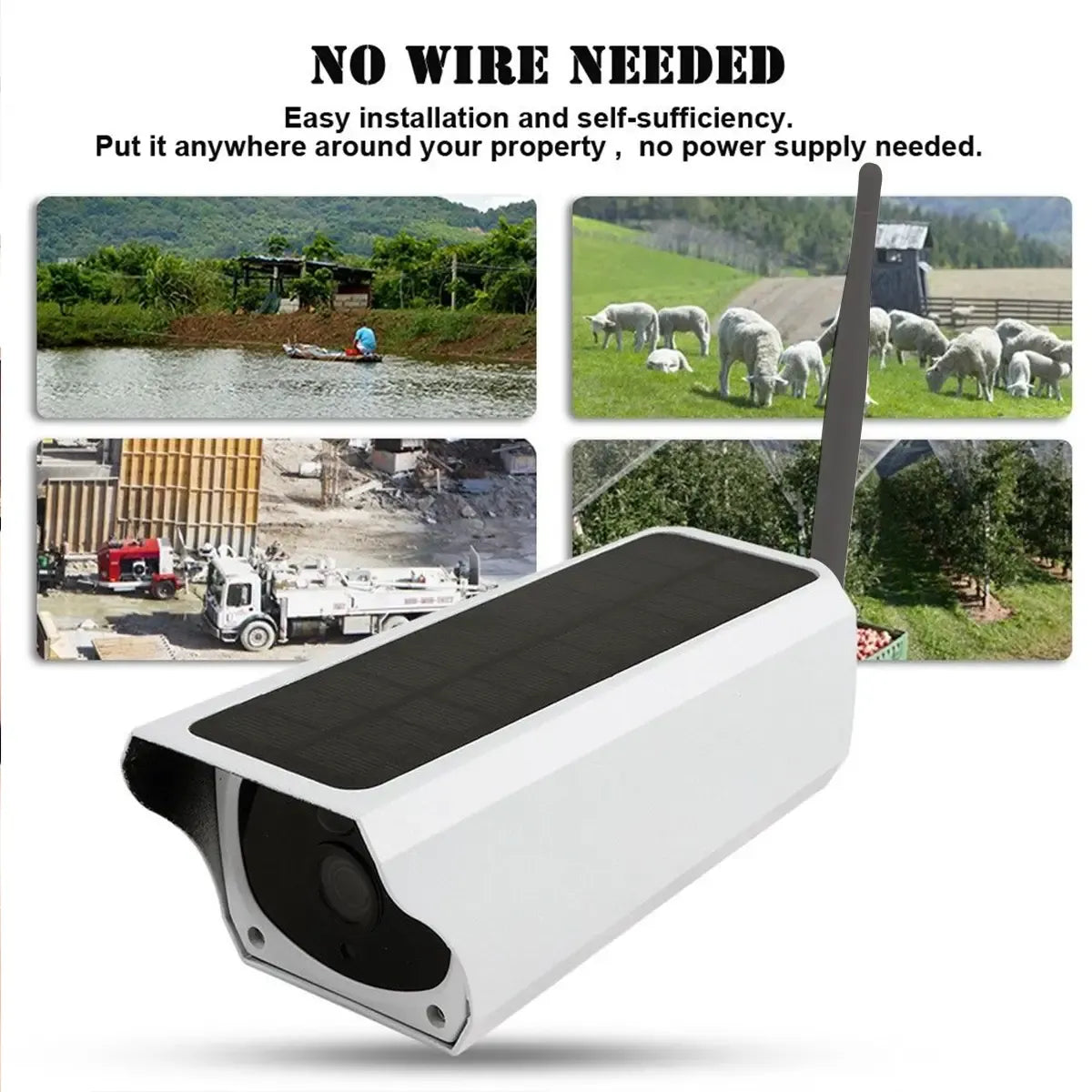 SOLARNA IP WI-FI Kamera 2.0MP