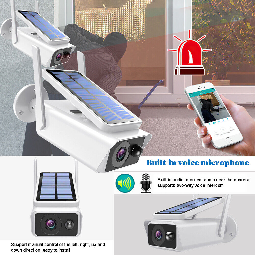 Solarna WiFI kamera Full Hd, 3MP