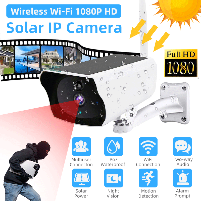 SOLARNA IP WI-FI Kamera 2.0MP