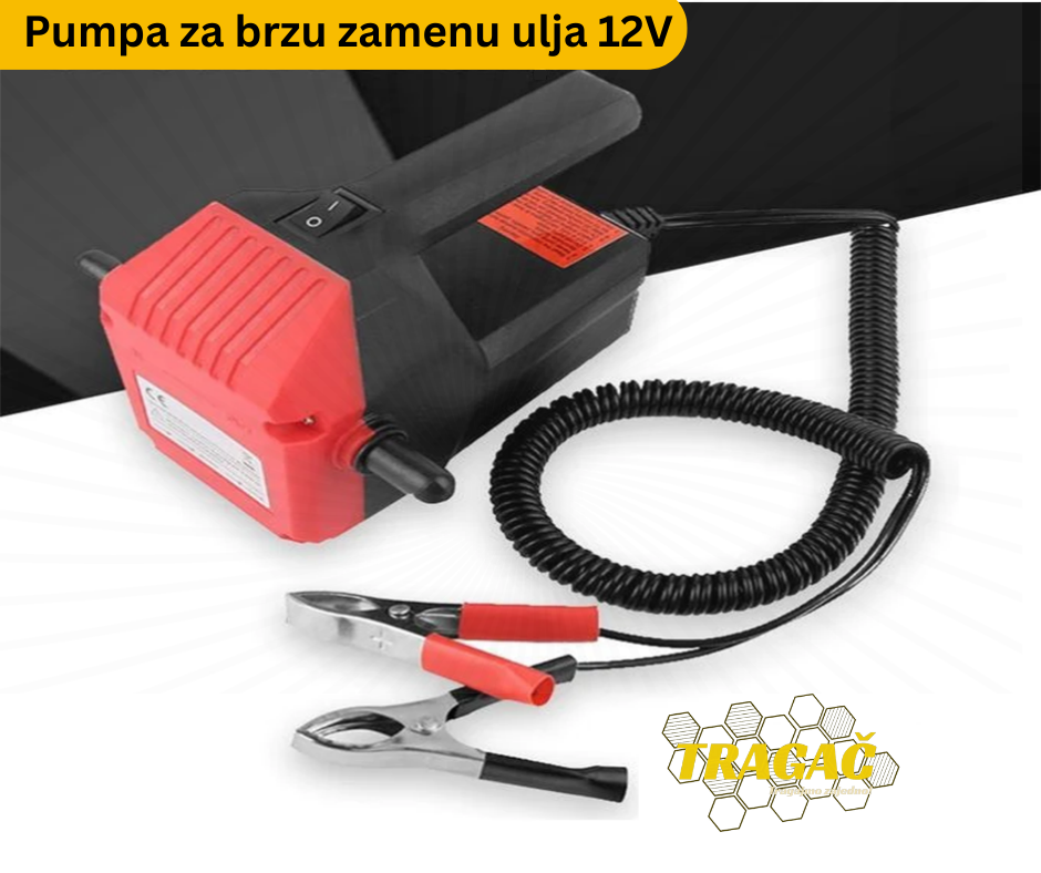 Pumpa za brzu zamenu ulja 12V