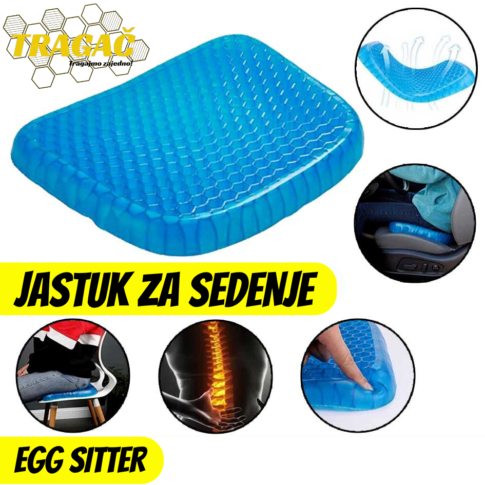 Jastuk za sedenje od gela - Egg sitter