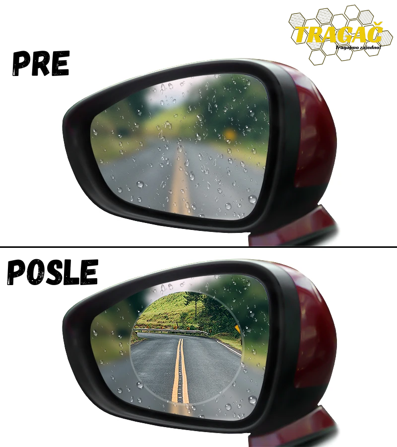 ANTI-RAIN nalepnice za retrovizore