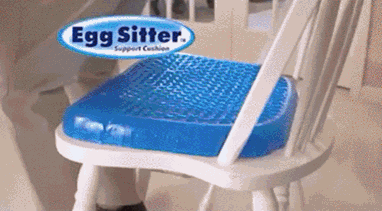 Jastuk za sedenje od gela - Egg sitter
