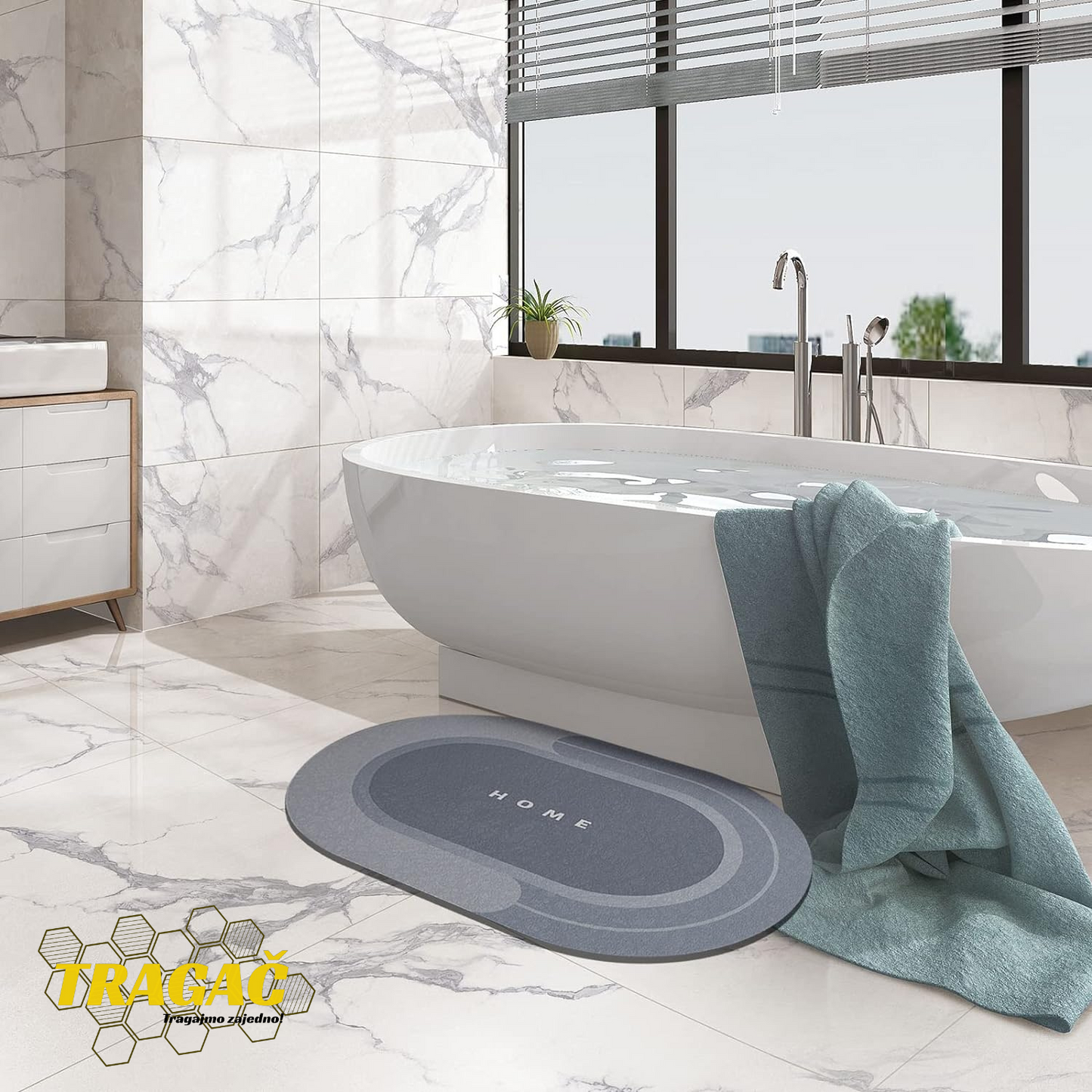 Brzo upijajuća prostirka za kupatilo - Mat Bath