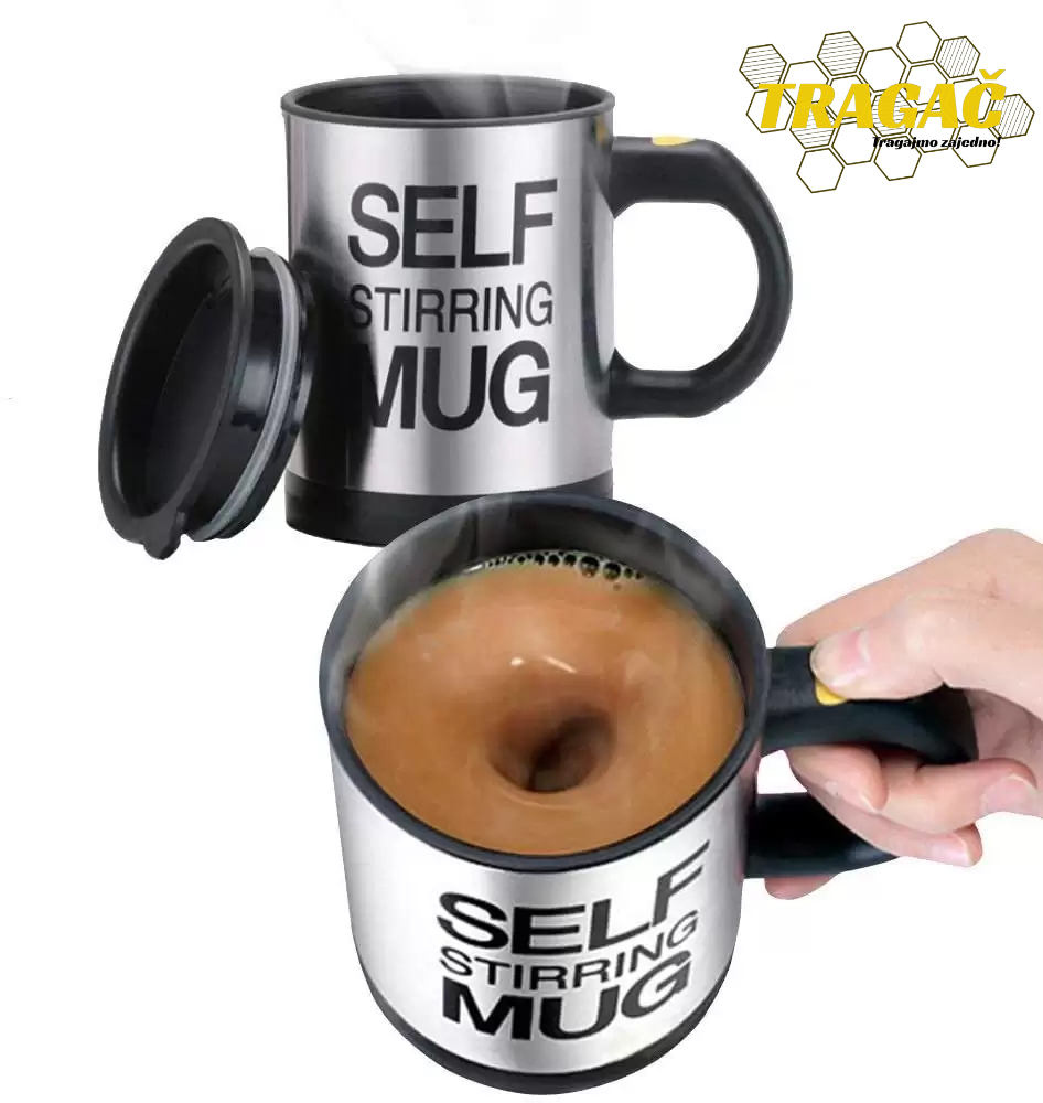 Šolja koja sama meša kafu - Self mug
