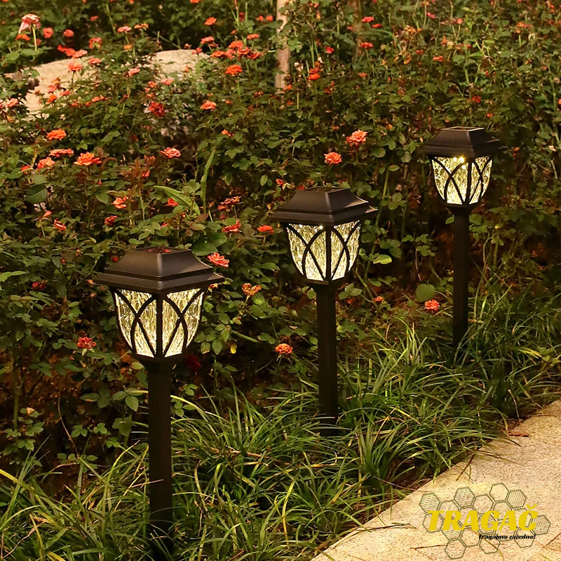 Set od 6 solarnh baštenskih LED lampi fenjera