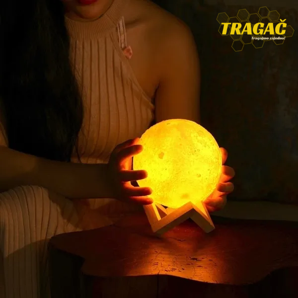 2u1 Mesec lampa - 3 boje + difuzer - Osveživač vazduha