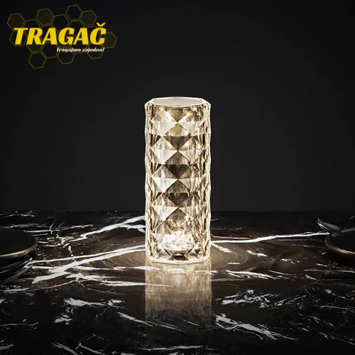 LED Kristalna Lampa