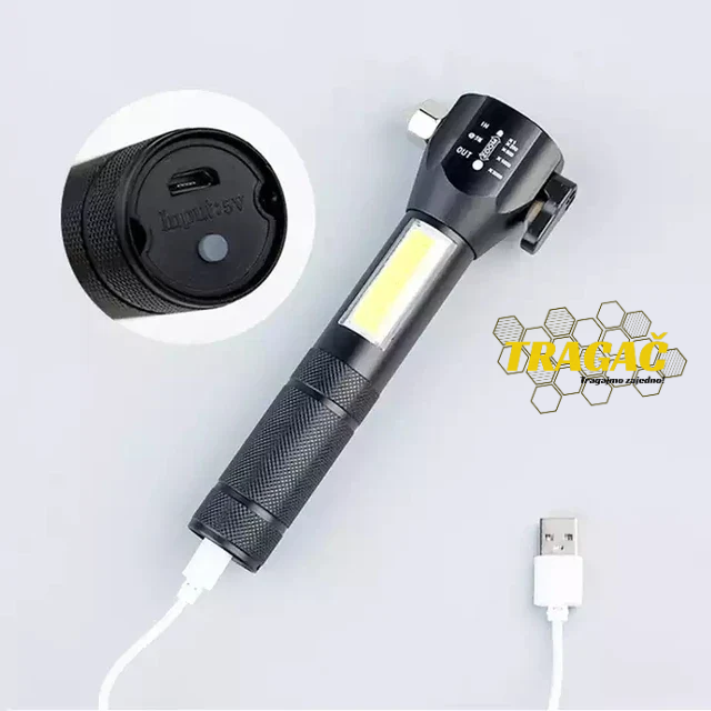 Multifunkcionalna čekic lampa 3 u 1