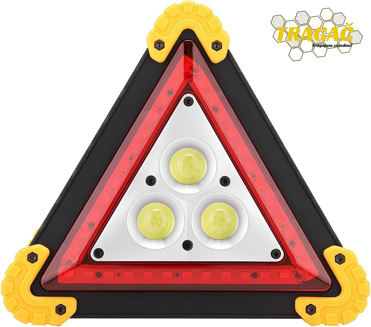 Trougao za auto sa LED svetlima - Novi model TROKUT