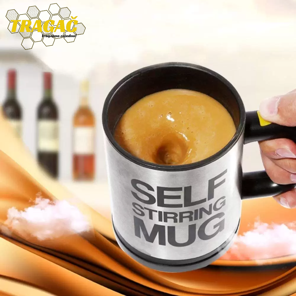 Šolja koja sama meša kafu - Self mug