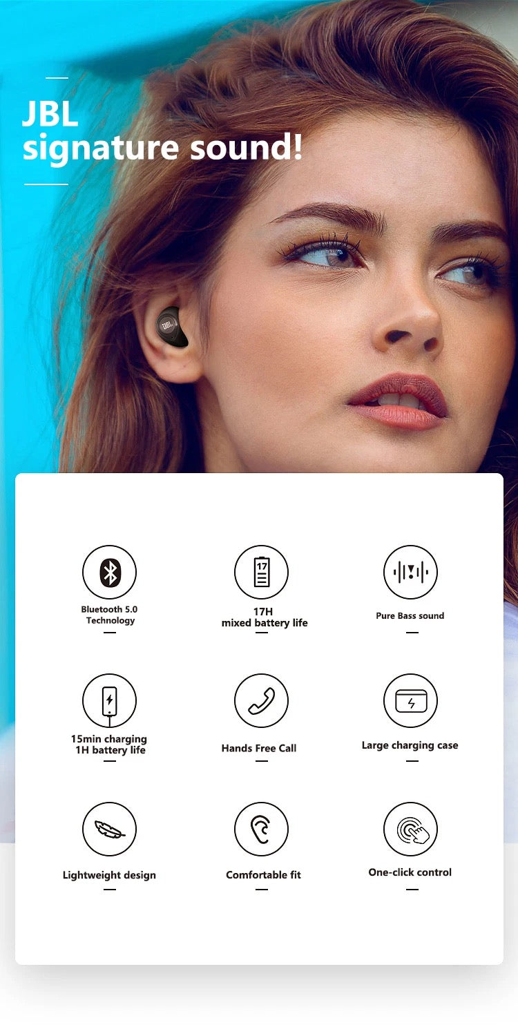 JBL Bluetooth bežične slušalice