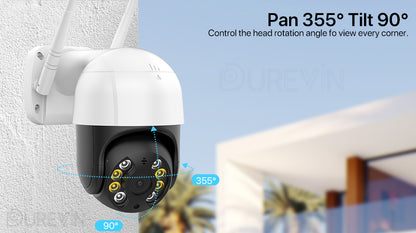 PTZ WIFI bežična SMART kamera sa detekcijom pokreta, LED svetlima