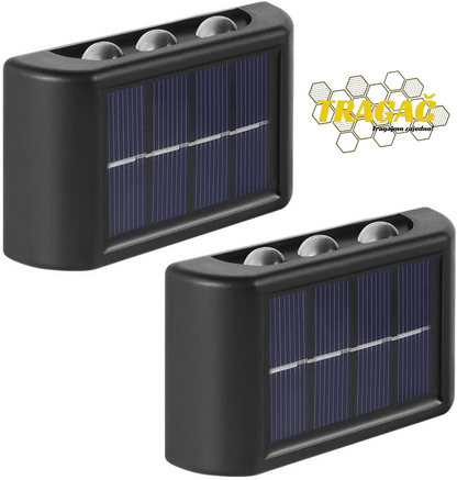 Solarne LAMPE zidne - 2 lampe u pakovanju