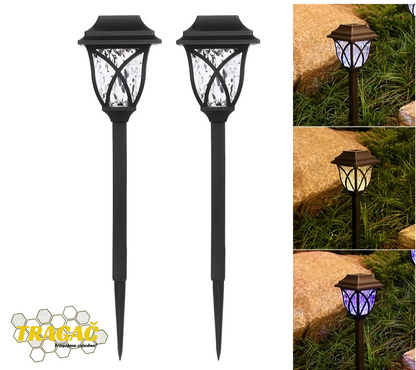 Set od 6 solarnh baštenskih LED lampi fenjera
