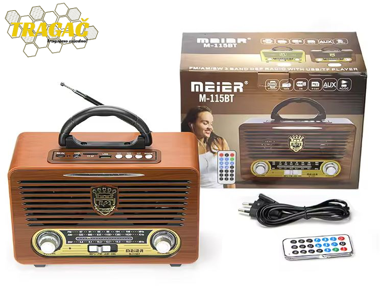 Retro radio - Meier M - Bluetooth