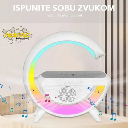 3 u 1 Lampa, Bluetooth zvučnik i bežični punjač