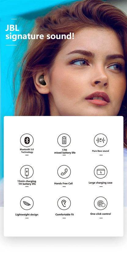 JBL Bluetooth bežične slušalice